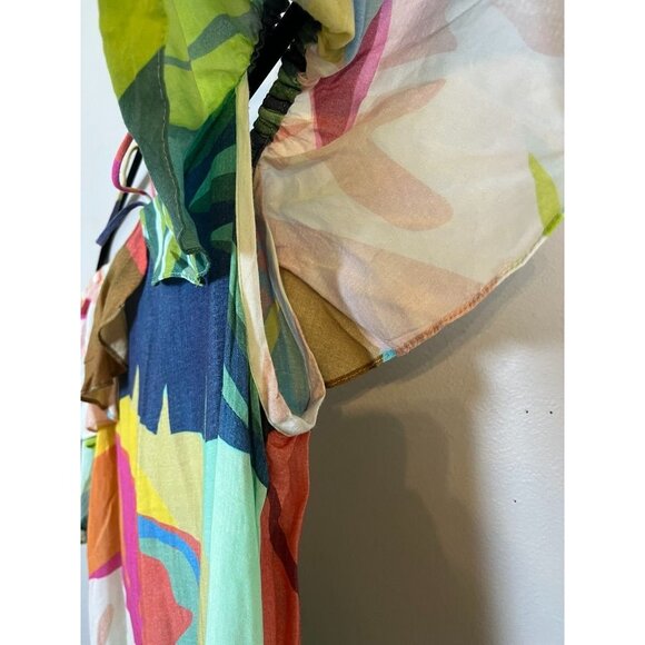 FARM Rio Colorful Off-Shoulder Mini Dress - Picture 11 of 16